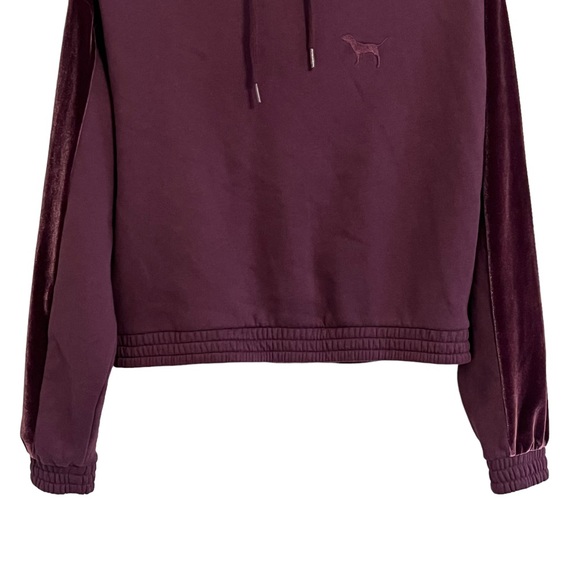 PINK Victoria’s Secret Velour Hooded Sweatshirt - Picture 3 of 7
